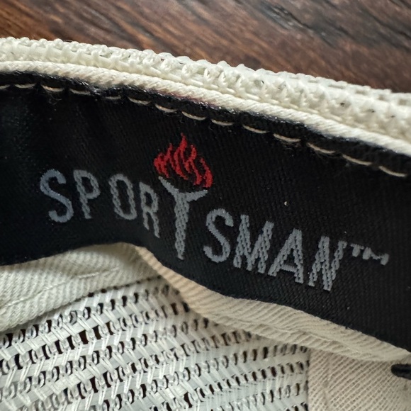 Sportsman Green and Cream Baseball Cap with Floral Embroidery - Picture 10 of 11